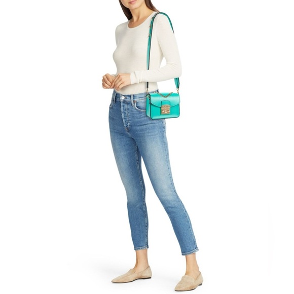 Valentino by Mario Valentino Bijou Genuine Leather Crossbody Mini Bag - Picture 6 of 14